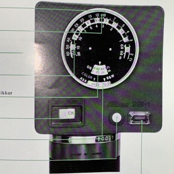 SPEEDLIGHT‎ UNIT for NIKON Cameras Instruction Manual - Picture 8 of 10